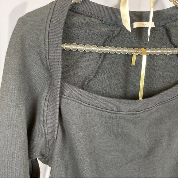 NWT NIA the brand Cora Sweatshirt and Short Set - Picture 4 of 4